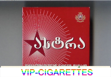 Astra red cigarettes Georgia