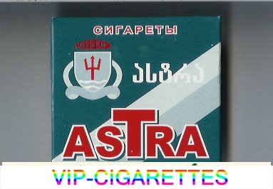 Astra Poseidon green cigarettes Georgia