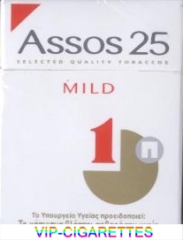 Assos 25 Mild cigarettes