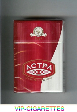 Astra 1942 cigarettes red white