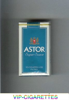 Astor Super Suave Filtro cigarettes