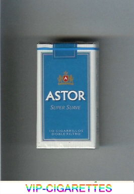 Astor Super Suave cigarettes Doble Filtro