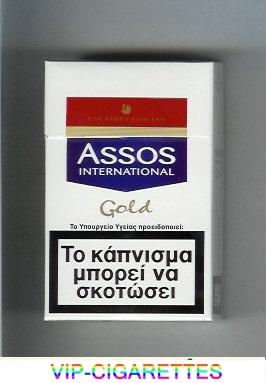 Assos International Gold cigarettes Fine American Blend