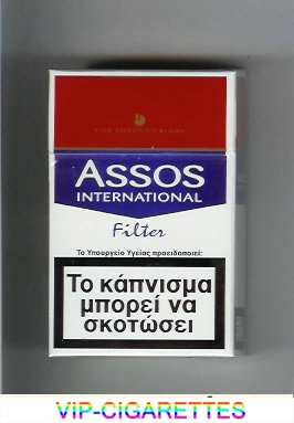 Assos International Filter cigarettes Fine American Blend