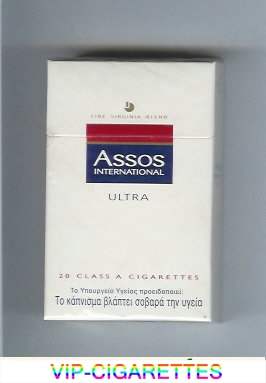Assos International Ultra cigarettes Fine Virginia Blend