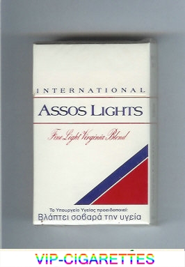 Assos Lights International cigarettes Fine Virginia Blend