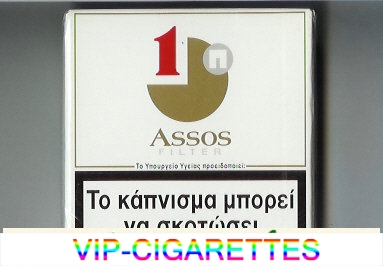 Assos cigarettes with 1 Filter