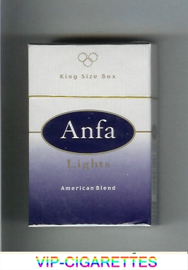 Anfa Cigarettes American Blend / Lights Morocco