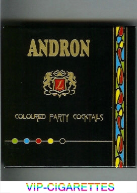 Andron cigarettes Coloured Party Coctails USA