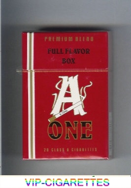 A One Cigarettes Premium Blend Full Flavor