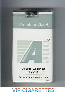 A One Ultra Lights 100s cigarettes