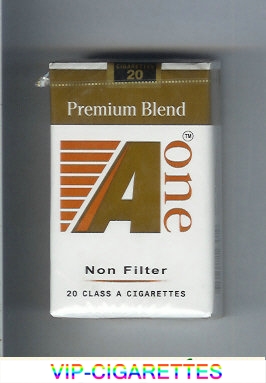 A One Non Filter cigarettes Premium Blend