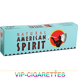 American Spirit Cigarettes Full-Bodied Taste Blue Box
