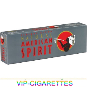 American Spirit Cigarettes Perique Rich Taste Gray Box