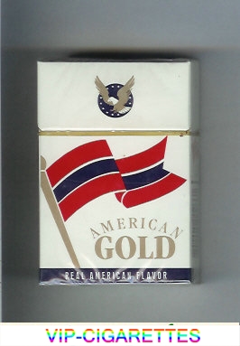 American Gold Cigarettes hard box Colombia