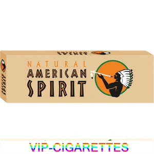 American Spirit Cigarettes Non-Filter 85 Brown Box