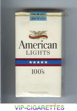 American Lights 100s cigarettes USA