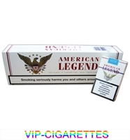 American Legend Cigarettes white
