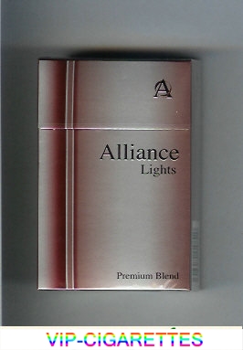 Alliance Lights Premium Blend cigarettes