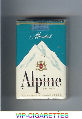 Alpine Menthol Filter cigarettes