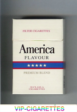 America Flavour Premium Blend cigarettes