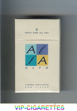 Alfa cigarettes japan