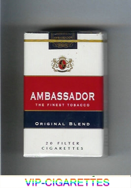Ambassador Original Blend cigarettes England