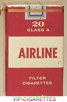 Airline Class A Filter Cigarettes red
