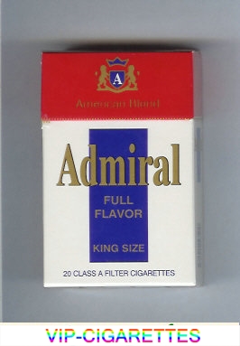 Admiral Full Flavor cigarettes