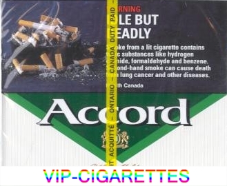 Accord Ultra Mild Menthol Cigarettes