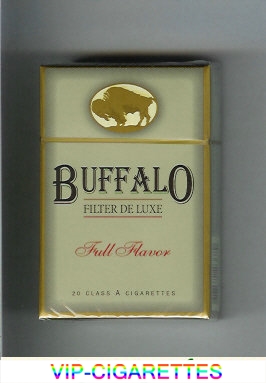 Buffalo cigarettes Filter De Luxe Full Flavor