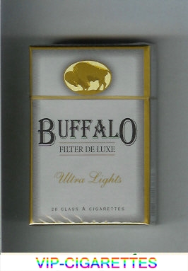 Buffalo Ultra Lights cigarettes Filter De Luxe