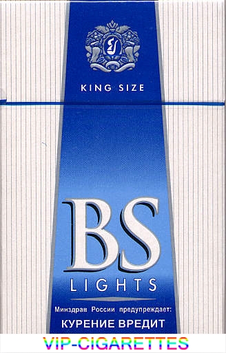 BS King Size Lights cigarettes