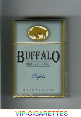 Buffalo Lights cigarerttes Filter De Luxe