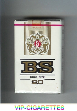 BS cigarettes king size 20