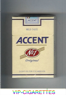 Accent No.1 Original Cigarettes Sweden