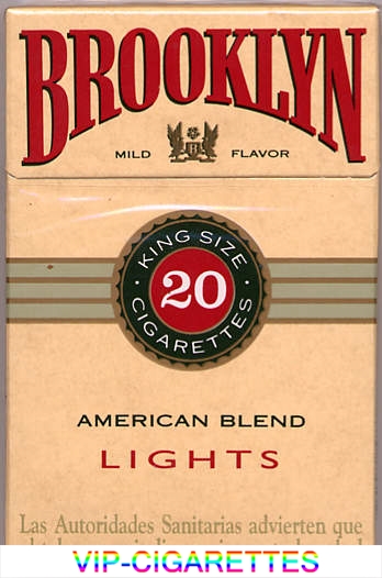 Brooklyn Lights cigarettes American Blend