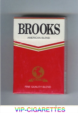 Brooks cigarettes American Blend Fine Quality Blend