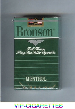 Bronson Menthol cigarettes Full Flavor