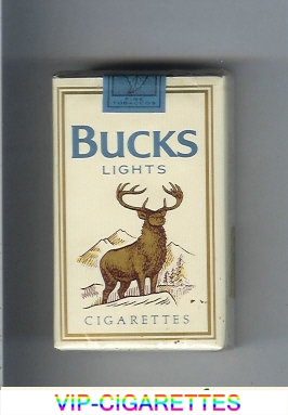 Bucks Lights cigarettes soft box