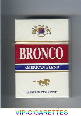 Bronco cigarettes American Blend USA
