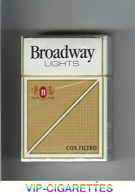 Broadway Con Filtro Lights cigarettes