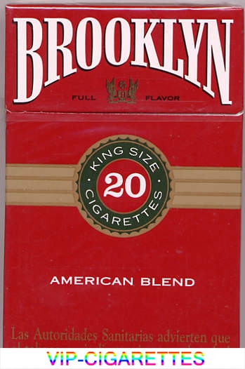 Brooklyn American Blend cigarettes king size 20