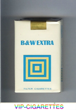 B&W extra cigarettes usa