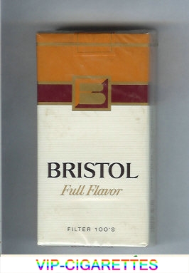 Bristol 100s cigarettes Full Flavor USA