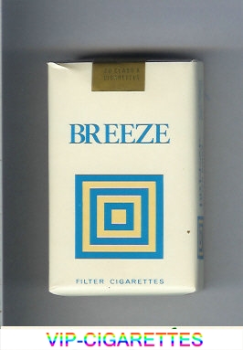 Breeze filter cigarettes collection series USA