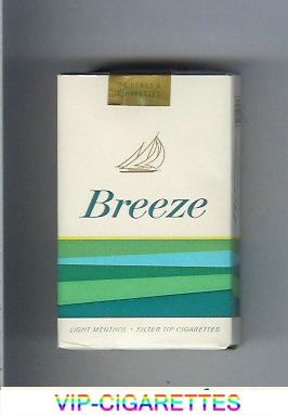 Breeze Light Menthol cigarettes USA