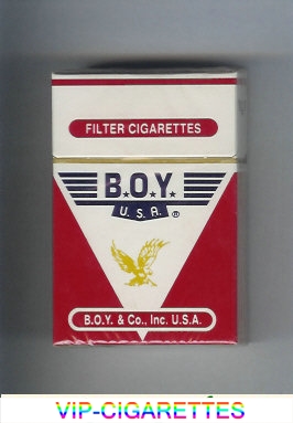 B.O.Y filter cigarettes USA