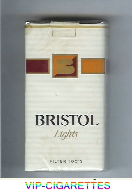 Bristol Lights 100s cigarettes USA