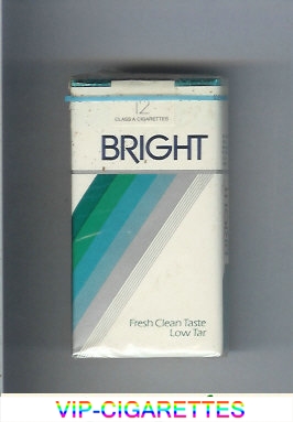 Bright cigarettes low tar USA